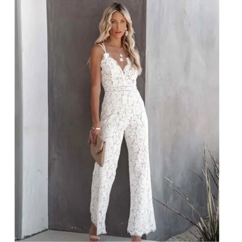 White jumpsuit